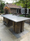 outdoor kitchens